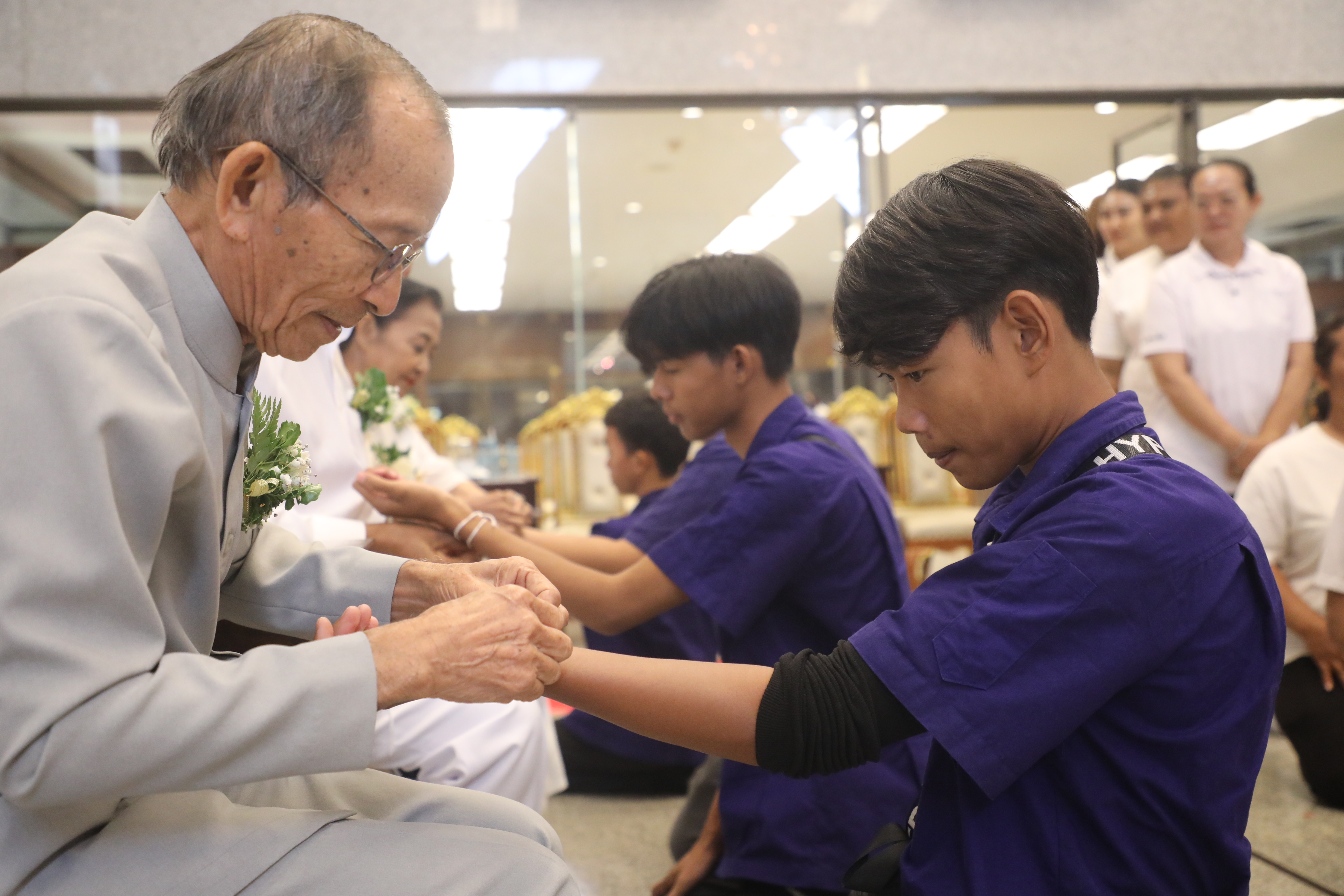 title - ส.ป.ก. จัดกิจกรรมไหว้ครูช่าง เพื่อเป็นการน้อมรำลึกถึงบุญคุณครู อาจารย์ ณ ศพส. ตำบลช้างใหญ่ อำเภอบางไทร จังหวัดพระนครศรีอยุธยา